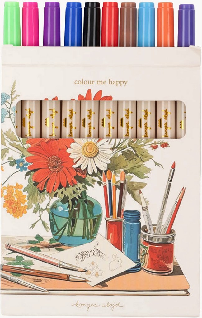 Set di 10 penne colorate Magic