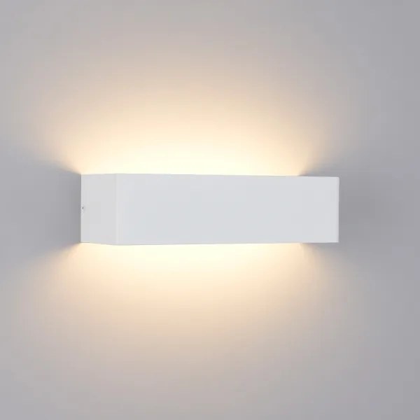 Brilagi - Lampada da parete LED per esterni DONNANI LED/12W/230V 30 cm bianco IP44