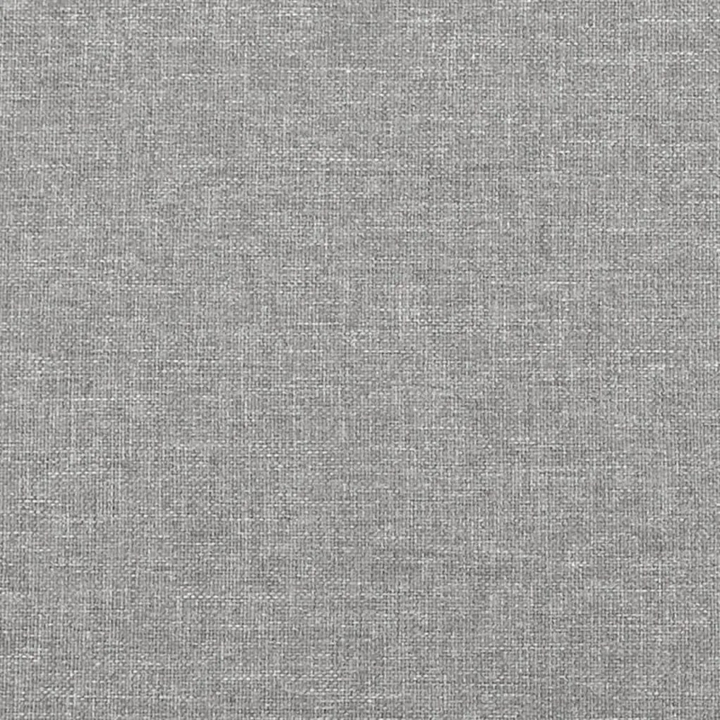 Giroletto Grigio Chiaro 160x200 cm in Tessuto