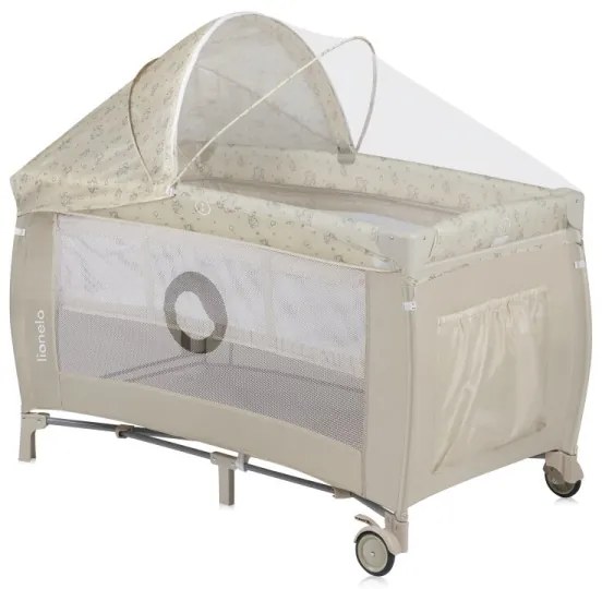 Lionelo - Lettino da viaggio SVEN PLUS beige