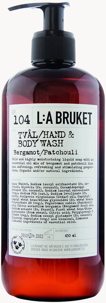 Sapone per le mani e il corpo Anya (bergamotto, patchouli)