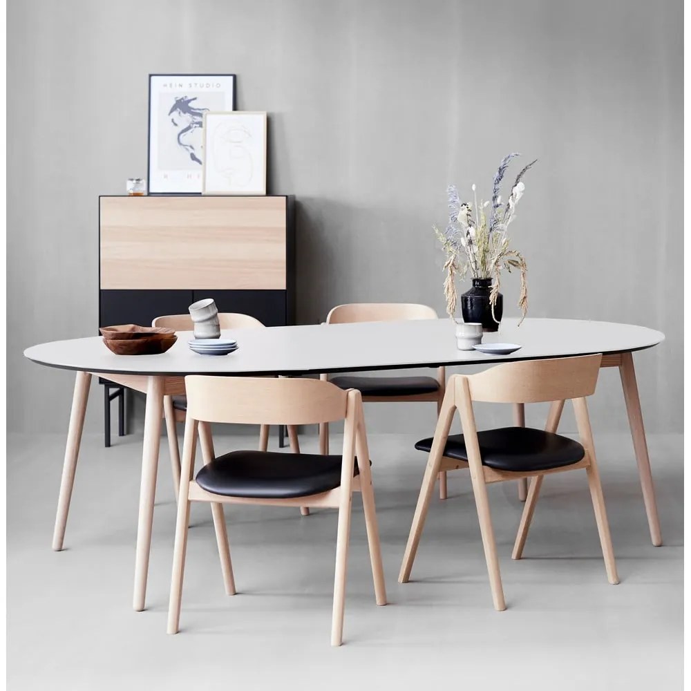 sedia da pranzo in pelle Mette - Hammel Furniture