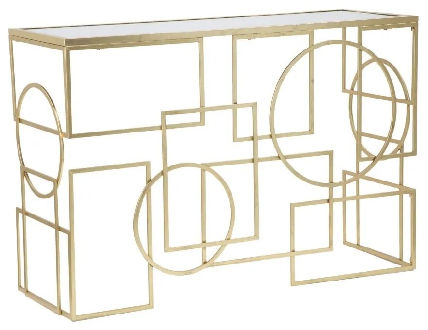 Consolle in oro 41x120 cm Marie - Mauro Ferretti