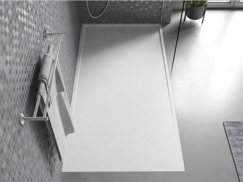Mexen Amon piatto doccia rettangolare SMC 140 x 70 cm, bianco - 4F107014