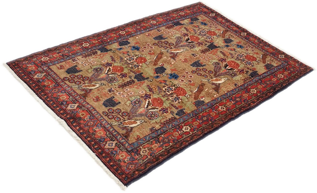 Senneh Tappeto 170x120 (Iran) Annodato A Mano