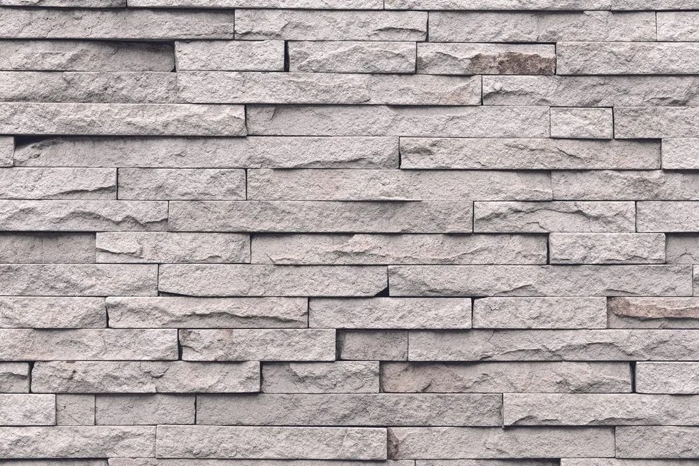 Carta da parati – Rivestimento in pietra elegante