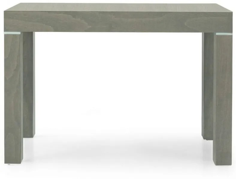 Consolle allungabile SORRENTO grigio tortora 110×50 cm – 110×300 cm