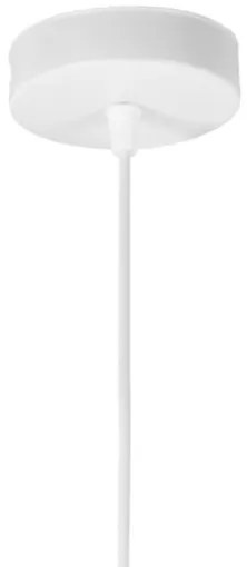 Lampadario su cavo BOHO 1xE27/60W/230V Ø 40 cm iuta/crema