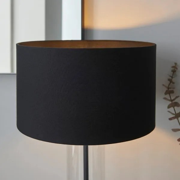 Endon 100440 - Lampada da tavolo dimmerabile LESSINA 1xE27/10W/230V nera