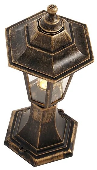 Lampada da esterno oro antico 42 cm IP44 - New Haven