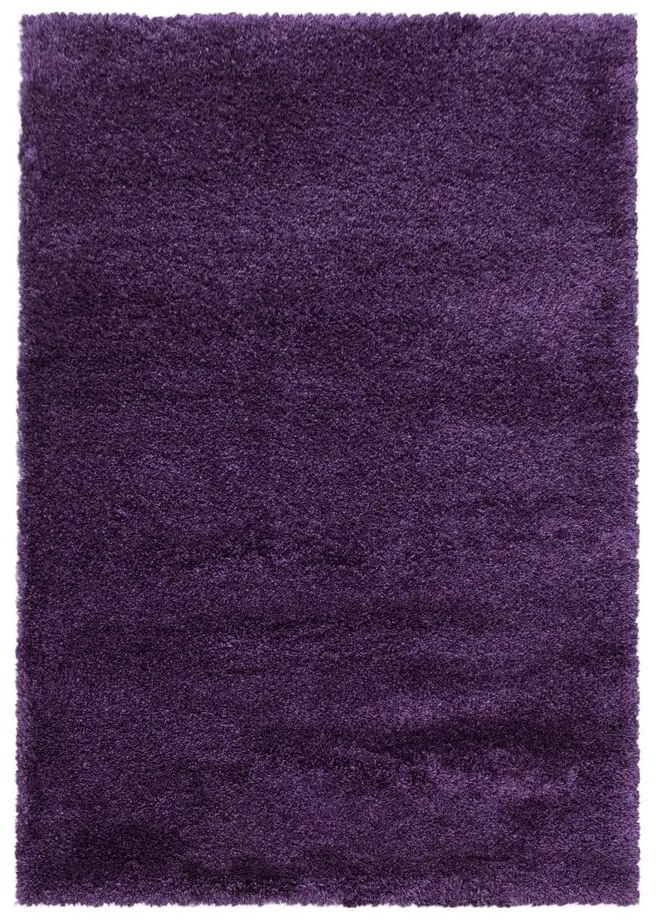 Tappeto viola scuro 120x170 cm Fluffy - Ayyildiz Carpets