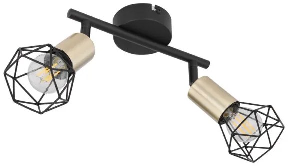 Globo 54802S-2AB - Faretto XARA 2xE14/40W/230V