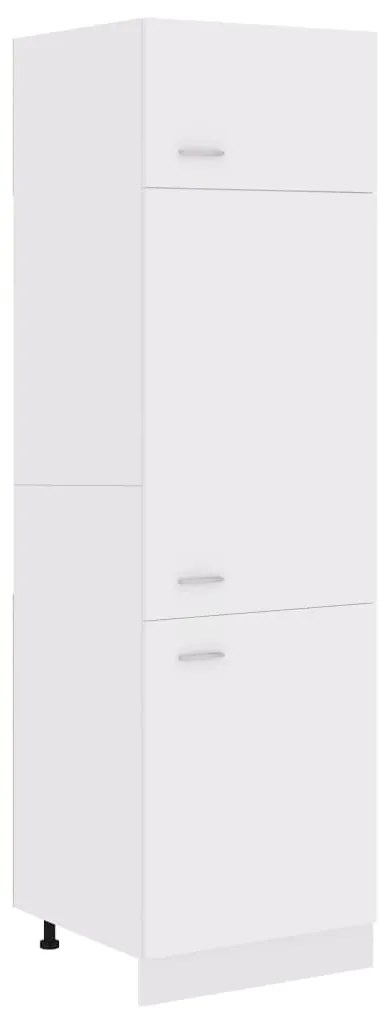 Armadio per frigo bianco 60x57x207 cm in truciolato