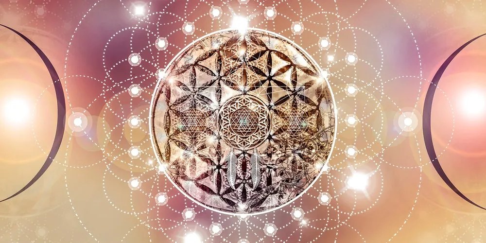 Quadro su tela – Mandala affascinante