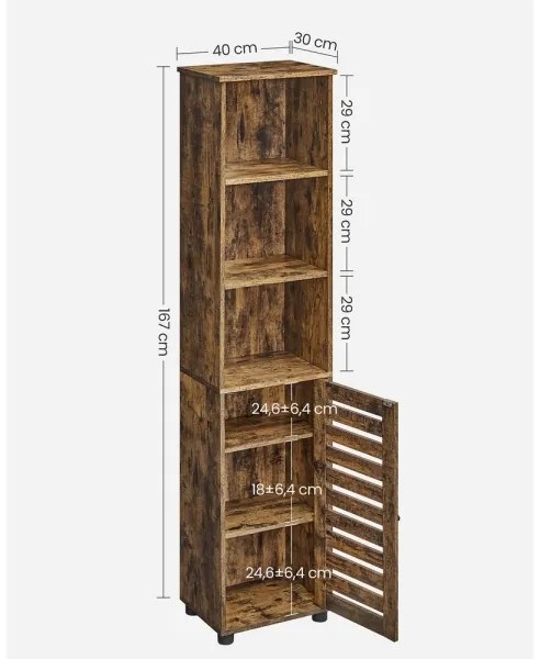 Mobiletto EIRA marrone