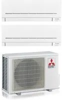 Climatizzatore Condizionatore Mitsubishi Electric Dual Split Inverter serie MSZ-AP 7+7 con MXZ-2F42VF R-32 Wi-Fi Integrato 7000+7000