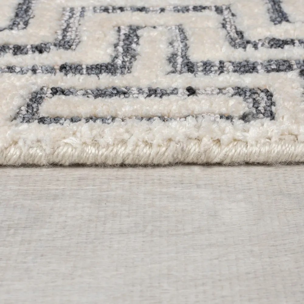 Passatoia grigia 80x300 cm Rhett – Flair Rugs