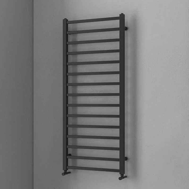 Kamalu - Termoarredo colore nero opaco 1000x500 mm modello Kam-378N