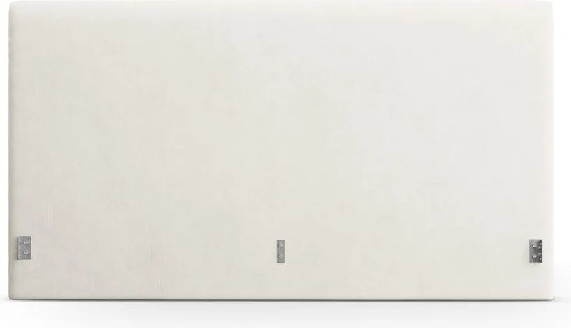 Testiera color crema in imbottito 210,5x100 cm Remo – Micadoni