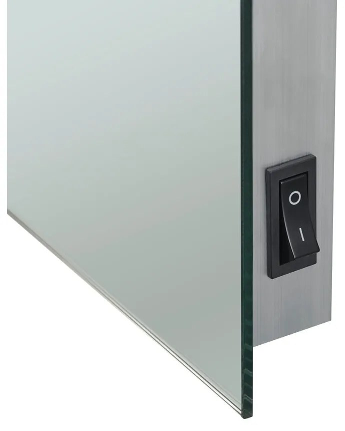 Specchio da parete con illuminazione 50x70 cm Ilona - Mirrors and More