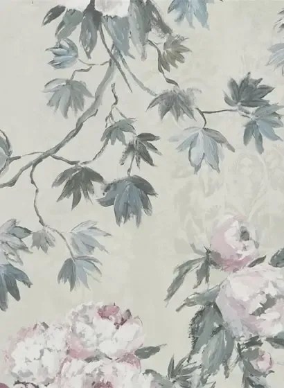 Designers Guild Carta da parati Floreale - Zinc