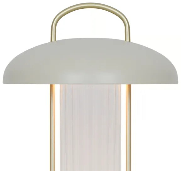 Nordlux - LED dimmerabile. Lampada da tavolo ricaricabile con controllo touch MIRANO LED/3W/3,7V beige
