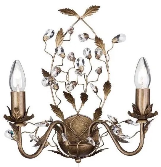 Searchlight - Applique ALMANDITE 2xE14/7W/230V