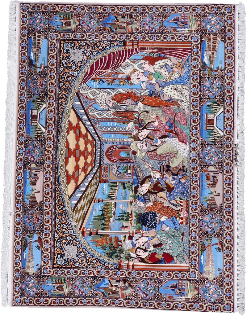 Isfahan Tappeto persiano 290 x 210 (Iran) Annodato A Mano