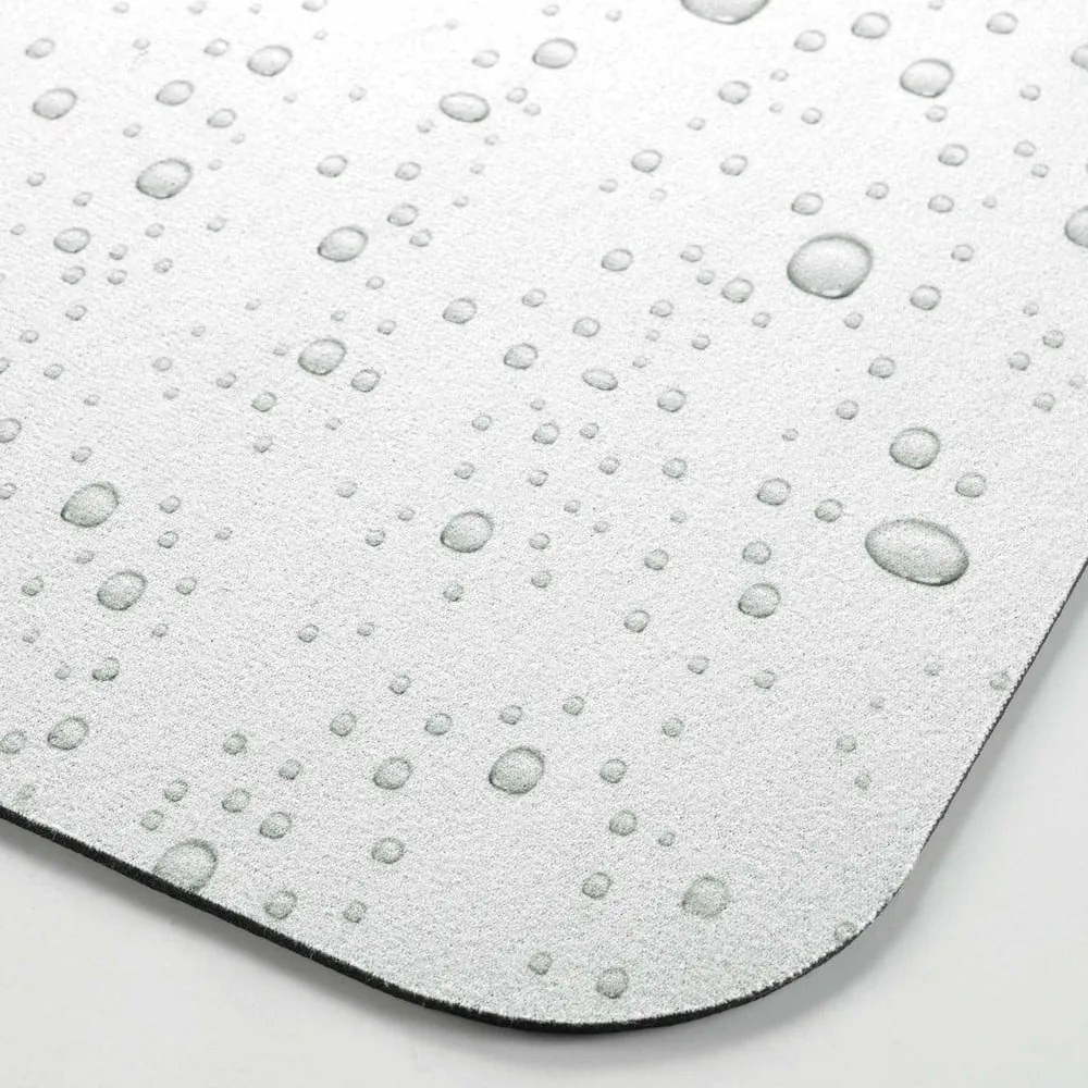 Tappetino per il bagno grigio chiaro 50x80 cm Splash – douceur d'intérieur