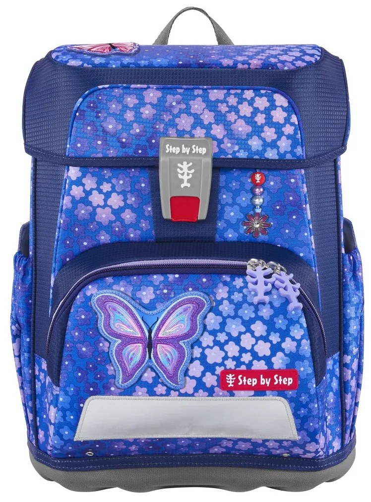 Zaino scuola Step by Step CLOUD, set 5 pezzi, Butterfly Maja