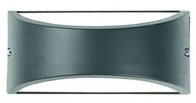 Applique da esterno 1xE27/10W/230V IP54 grigio