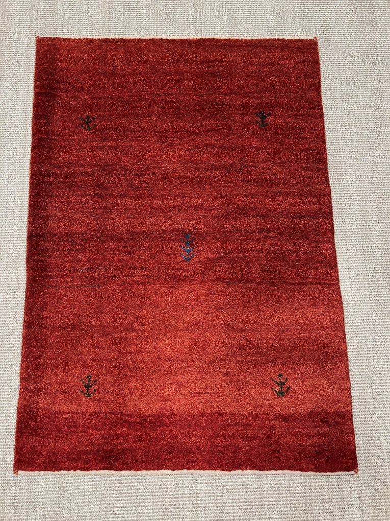 Gabbeh Tappeto persiano 120 x 80 Rosso (Iran) Annodato A Mano