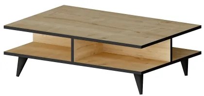 Tavolino DIAMOND marrone/nero