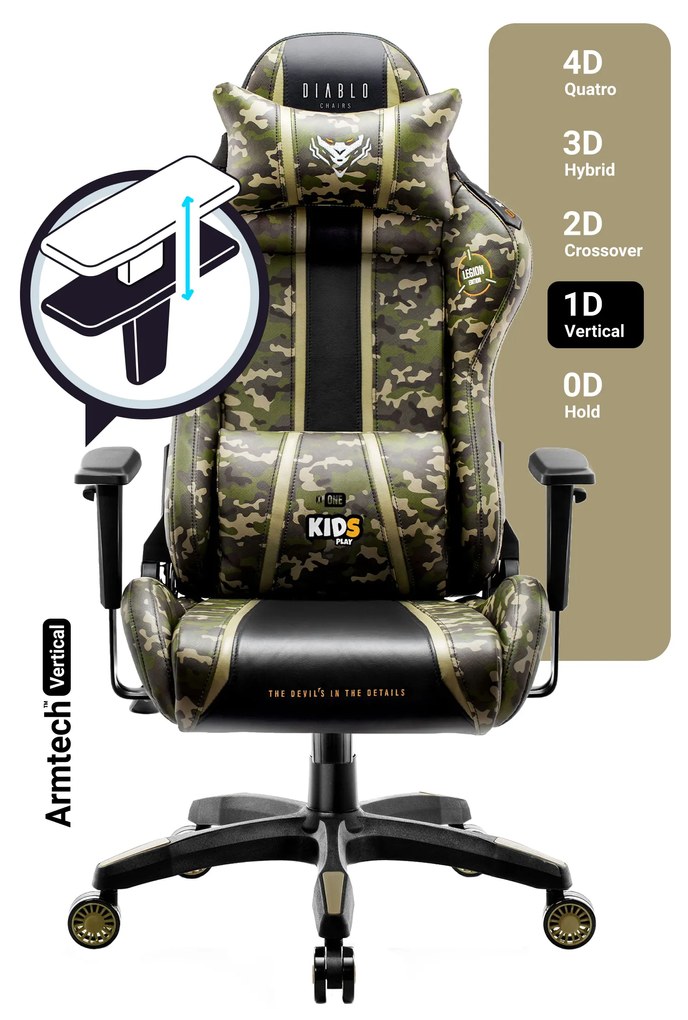 Sedia da gaming Diablo X-One 2.0 Legion: Normal Size