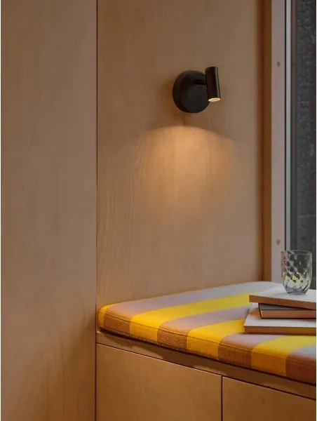 Nordlux - Faretto da parete a LED OMARI LED/3,2W/230V nero