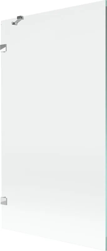 Mexen Lunar paratia vasca da bagno a 1 anta 100 x 150 cm, trasparente, cromo - 897-100-000-01-00