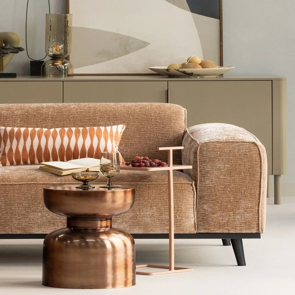 Tavolino rotondo in metallo ø 30 cm Frits – WOOOD