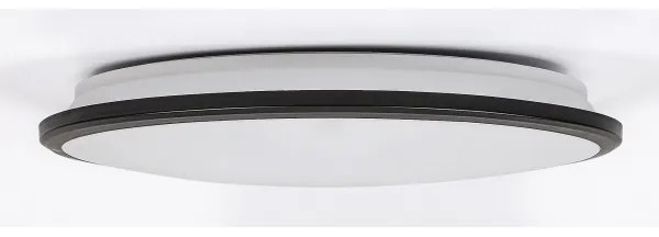 Rabalux 71130 - Plafoniera LED ENGON 45W 230V 3000K nero 48 cm