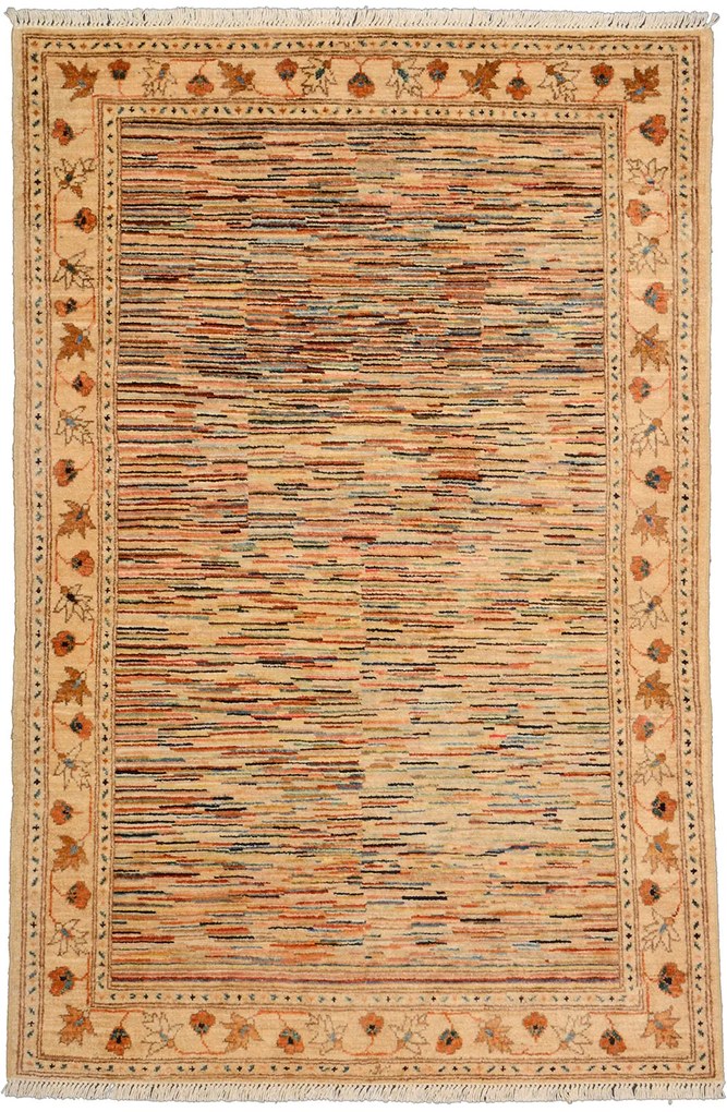 Ziegler Tappeto orientale 120x180 Beige (Afghanistan) Annodato A Mano