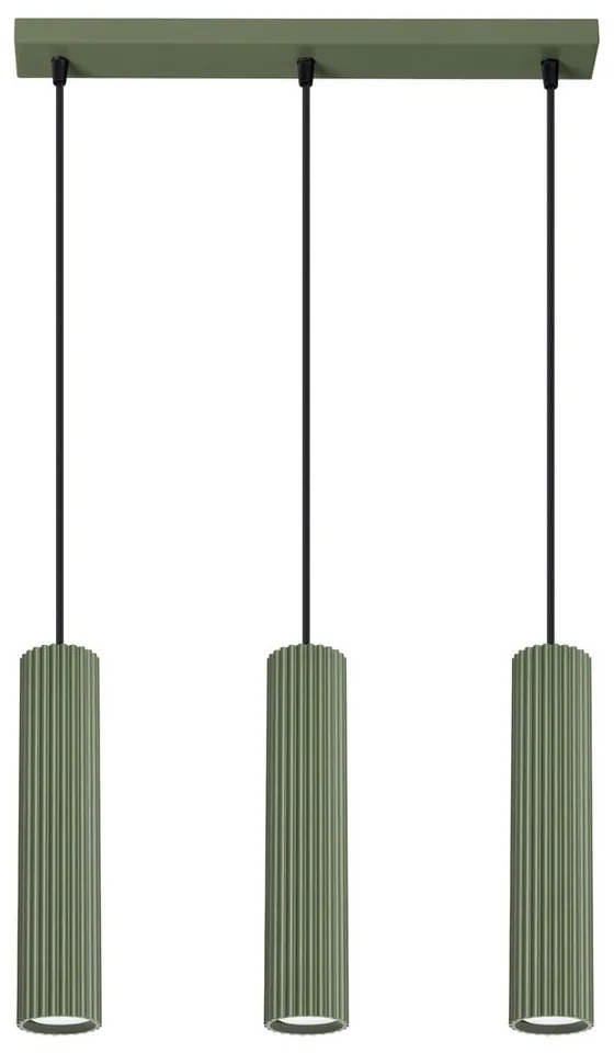 Lampadario verde Gleam – Sollux