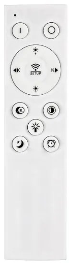 Rabalux 71111 - Plafoniera dimmerabile GREMIN a LED/73W/230V + telecomando