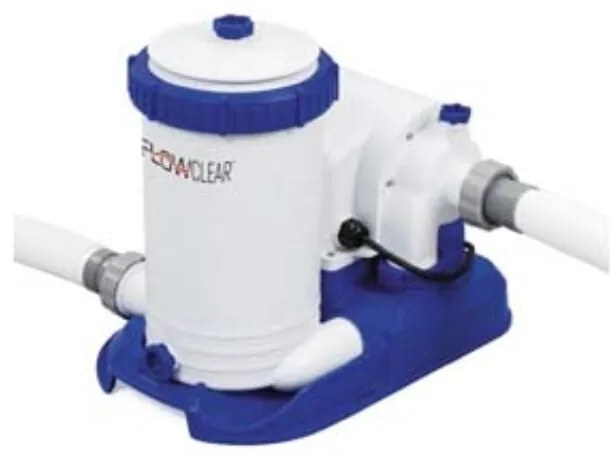 POMPA art.58391 CON FILTRO A CARTUCCIA PORTATA 9.463 LITRI per piscine fino a 62000 lt. BESTWAY