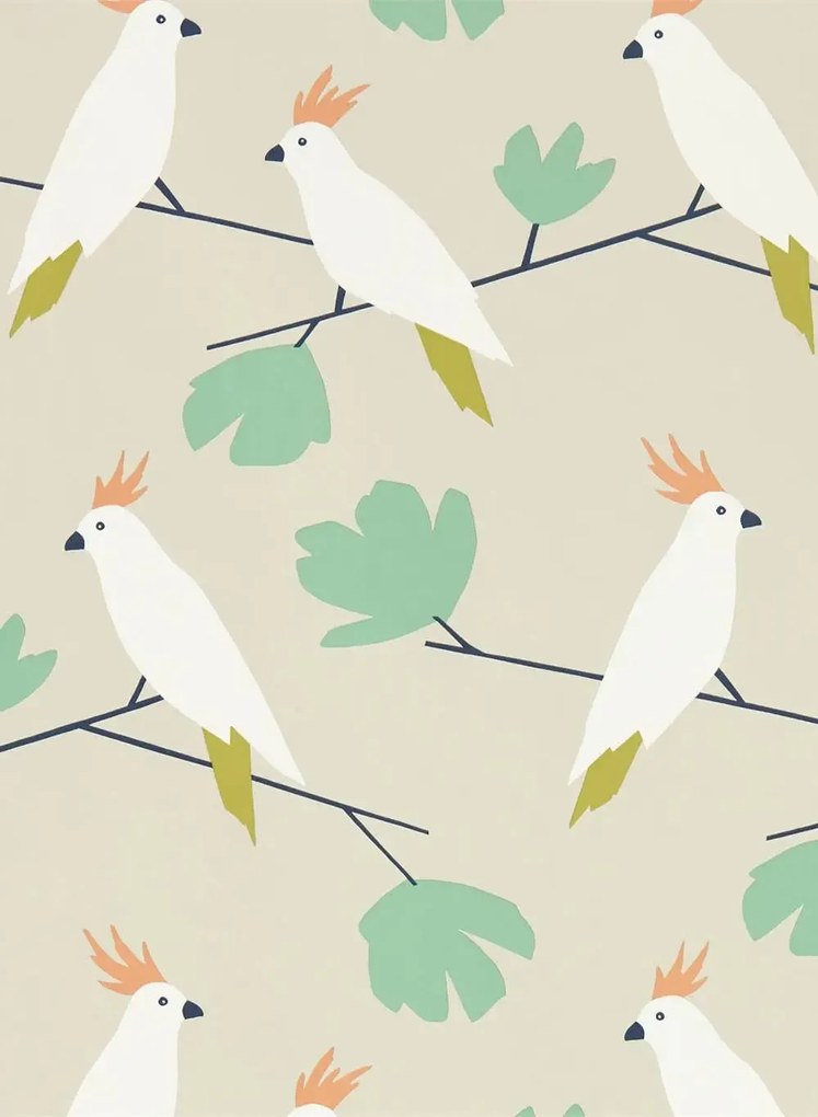 Scion Tapete Love Birds - Flamenco