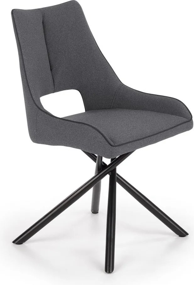 Sedia K409 materiale grigio