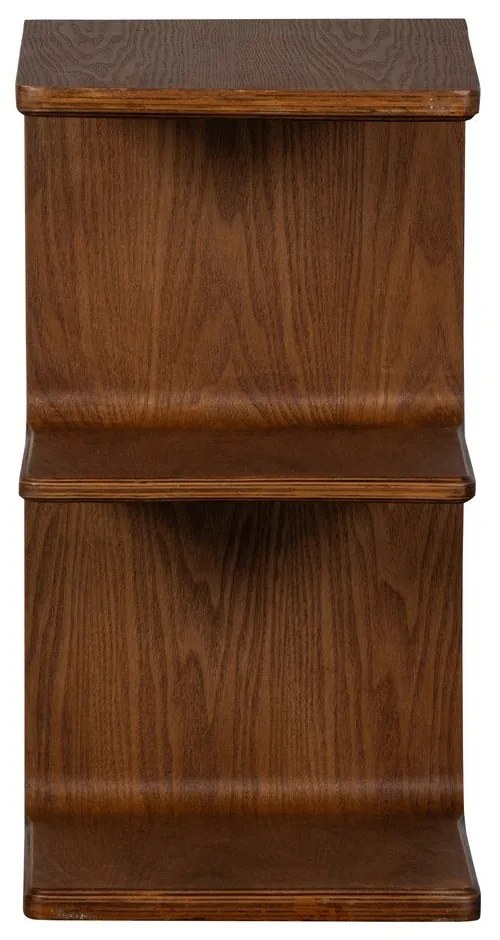 Tavolino con effetto noce 32x40 cm Frey – WOOOD