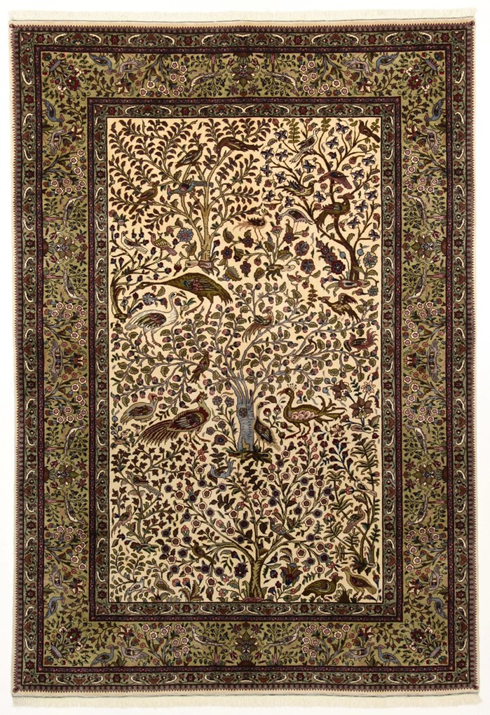 Tabriz Tappeto 150 x 210 (Iran) Annodato A Mano