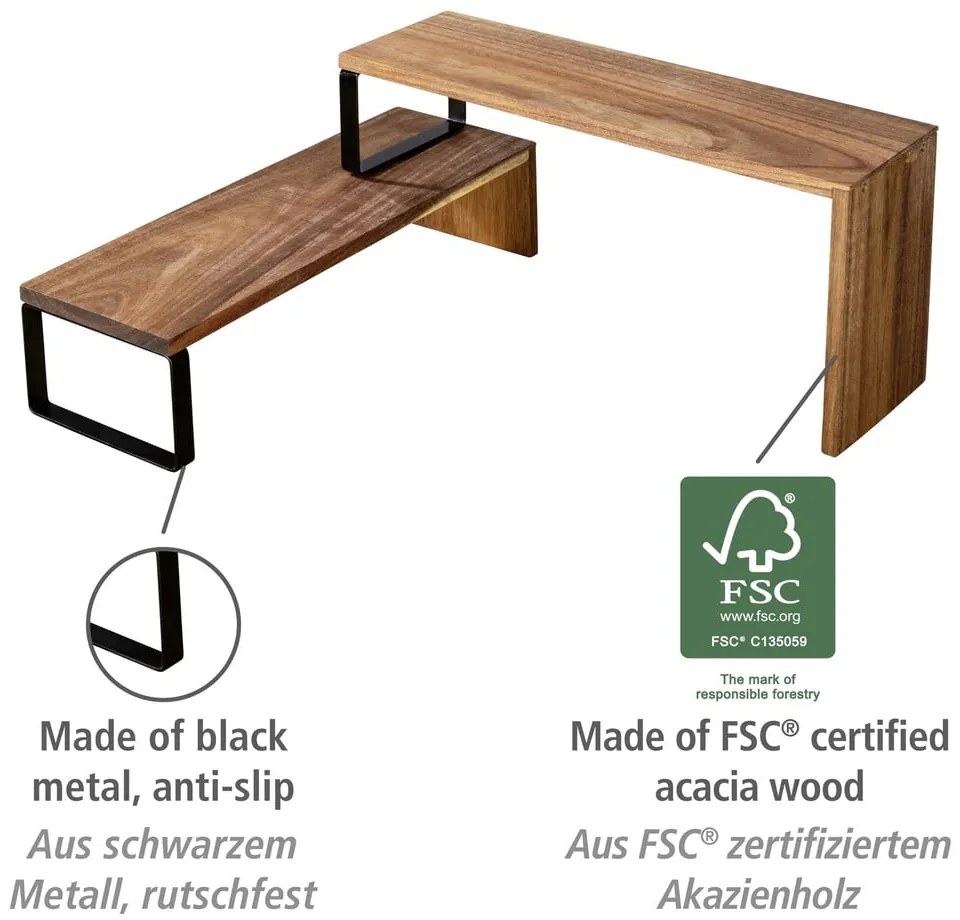 Ripiano aggiuntivo in legno Vali - Wenko