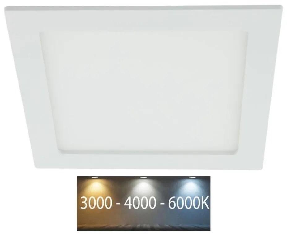 Lampada LED da incasso per bagni LED/24W/230V 3000/4000/6000K IP44