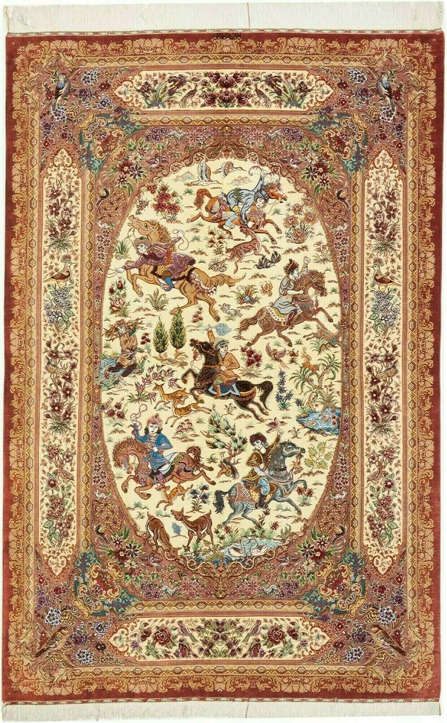 Ghom Tappeto persiano 130x200 (Iran) Annodato A Mano