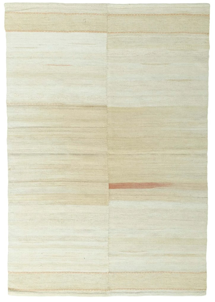 Kilim Tappeto persiano 110x170 Beige (Iran) Tessuto A Mano